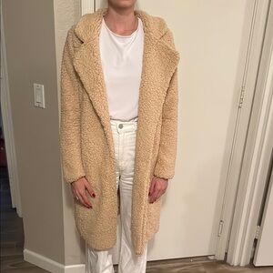 The north face teddy bear jacket - size XS